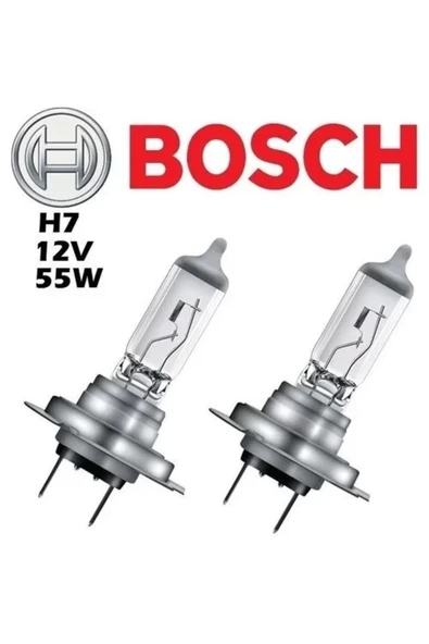 Bosch Far Ampul H7 12v 55w Iki Adet Takım ürün görseli 1