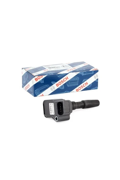 Bosch ATEŞLEME BOBİN A1 A3 A4 A5 Q3 İBİZA 4 GOLF 7-8 JETTA POLO 5 B8 1.0/1.2/1.4TSİ 0986221057 ürün görseli 1