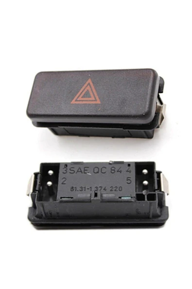 Wender Parts Bmw Dörtlü Flaşör Düğmesi E34 E36 E32 Oem. 61311374220 ürün görseli 1