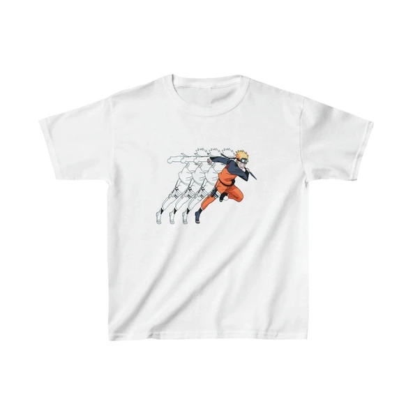 Çocuk Unisex Baskılı T-Shirt - Beyaz ürün görseli 1