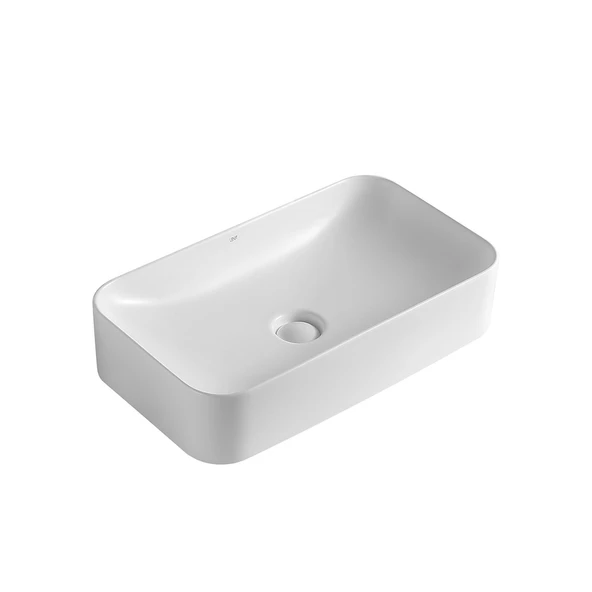 EY-4730MB Mat Beyaz Tezgah Üstü Lavabo ürün görseli 1