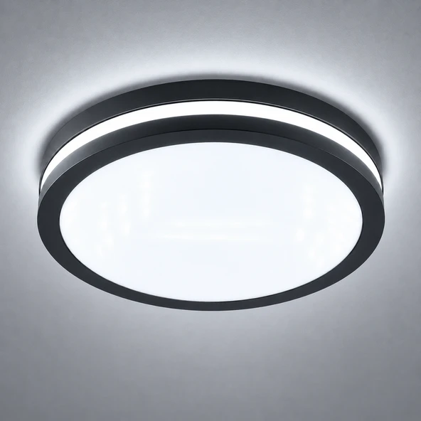Radar Sensörlü LED Tavan Armatürü 36W 4550 lm 6500K Beyaz Işık 28 cm Hareket Sensörlü ürün görseli 1