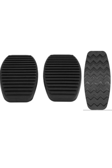 AYHAN PLASTİK Gaz / Fren / Debriyaj Pedal Lastiği Takım 3 Adet Fıat Doblo Albea Palıo Tempra Tıpo ürün görseli 1