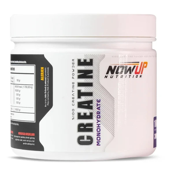 Nowup Nutrition PURE Creatine Katkısız & Aromasız Saf Creatine Monohydrate ürün görseli 1