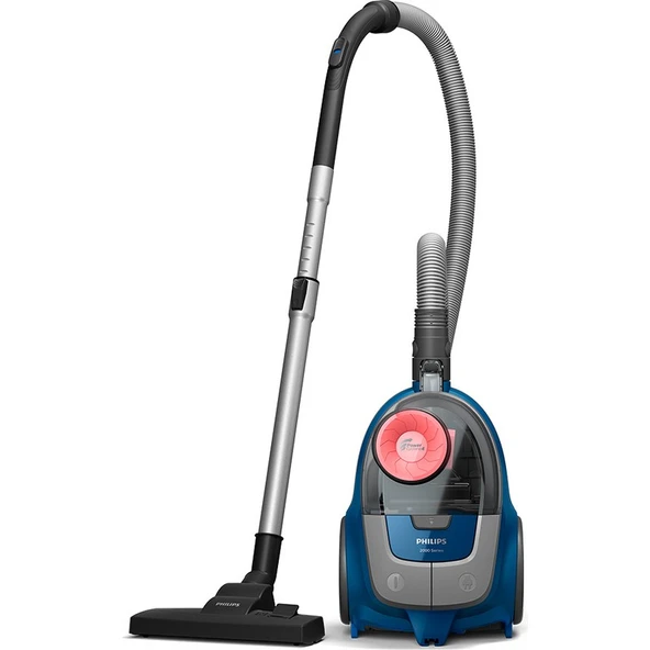 Philips 2000 Serisi Torbasiz Elektrikli Süpürge, 750W, PowerCyclone 4, Super Clean Air Filtre, Kompakt ve Hafif, XB2123/09 ürün görseli 1