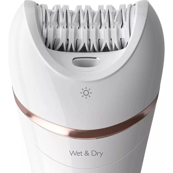 Philips BRE730/05 Islak Kuru Epilatör Seti, Beyaz - Resim 3