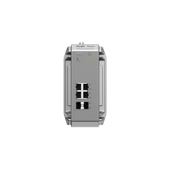Ruıjıe Reyee RG-NIS3100-4GT2SFP-HP 4 Port 10/100/1000 4 Poe 2 x Sfp   Yonetılebılır Endüstriyel   Switch   S ürün görseli 1