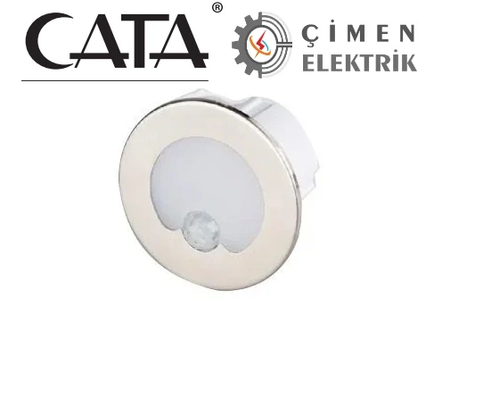 Eco Lounge CATA CT 5174 1.5W Radar Sensörlü Koridor Aydınlatması 3200K Gün Işığı ürün görseli 1