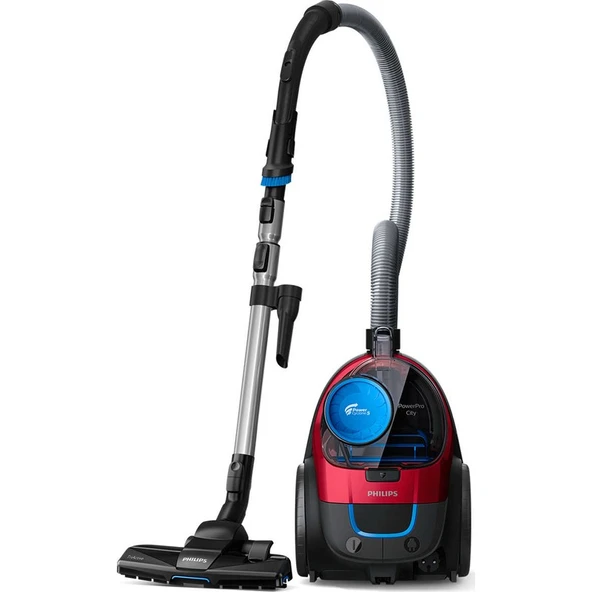 Philips PowerPro City Toz Torbasız Elektrikli Süpürge, 650W, PowerCyclone 5, Allergy H13 Filtre, Parke Başlığı, FC9331/07 ürün görseli 1