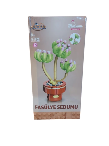 Oceanfour Blok Oyuncak Fasulye Sedumu Çiçek Lego 113-9-16-4 ürün görseli 1