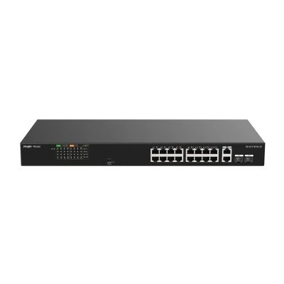 Ruijie Reyee RG-ES126FGS-LP 24 Port 10/100/1000 Mbps Gigabit PoE Switch ürün görseli 1