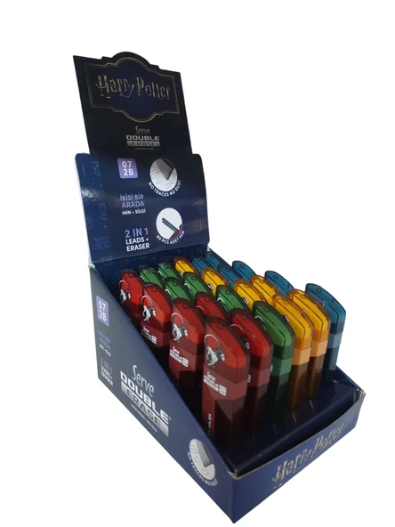 Serve Dble Mekanik Kurşun Kalem Ucu 0.7 Mm Harry Potter2 Sv-Dsmhp07-24 ürün görseli 1