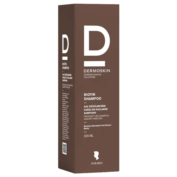Dermoskin Biotin Şampuan Erkekler İçin 200 ml ürün görseli 1
