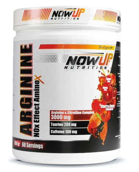 Nowup Nutrition Arginine NOX Nitric Oxide (NOX) Etkisiyle Güç ve Dayanıklılık Desteği ürün görseli 1