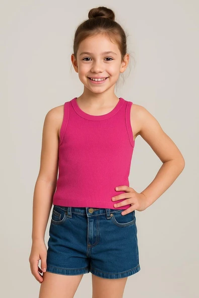 Kız Çocuk Kaşkorse Crop 4180 - Resim 12