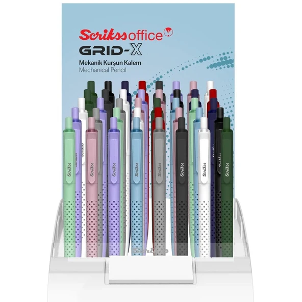 Scrikss Grıd-X Versatil Kalem 0.5 + 0.7 (40 Lı Paket) T00Sbccgrxm40A ürün görseli 1