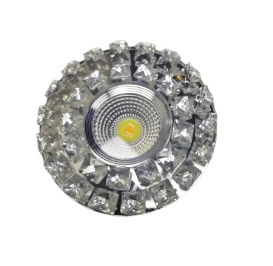 SUNLED 8202 Cam Spot Kasası 5W Beyaz Işık Led Çerçeveli Günışığı - Priz ve Anahtar İçin Uyumlu Çerçeve ürün görseli 1