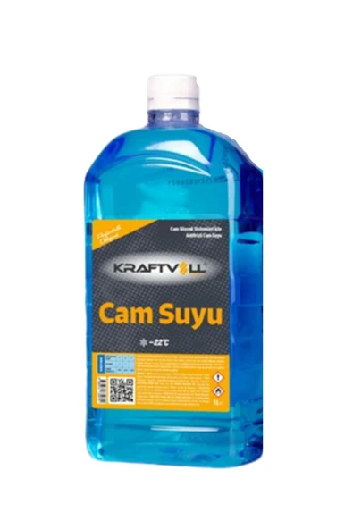 Kraftvoll Germany KRAFTVOLL Antifirizli Mavi Cam Suyu -20 Derece 1 litre ürün görseli 1