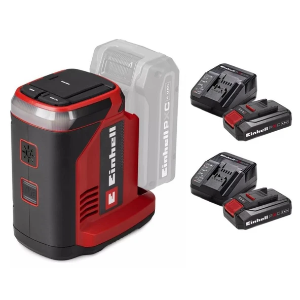 Einhell TC-ES 18/150/1 Li Akülü Enerji İstasyonu 2x2.5 Amper 1091320 ürün görseli 1