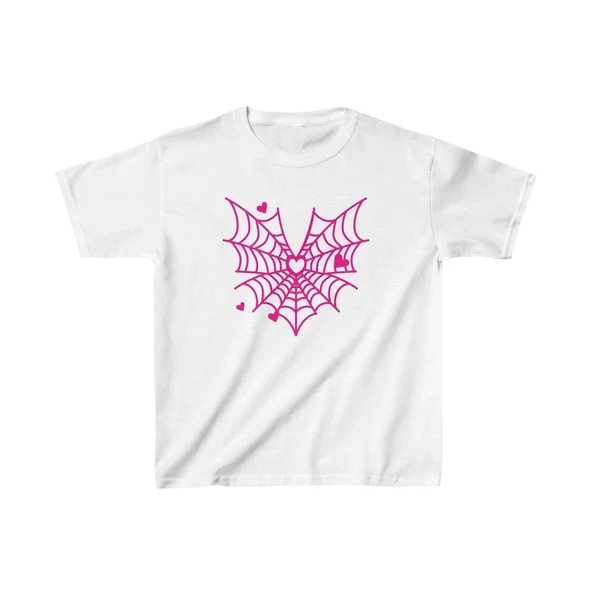 Unisex Çocuk Baskılı T-Shirt - Beyaz ürün görseli 1
