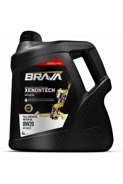 XENONTECH FULL SENTETİK 0W20 4 LT MOTOR YAĞI ürün görseli 1