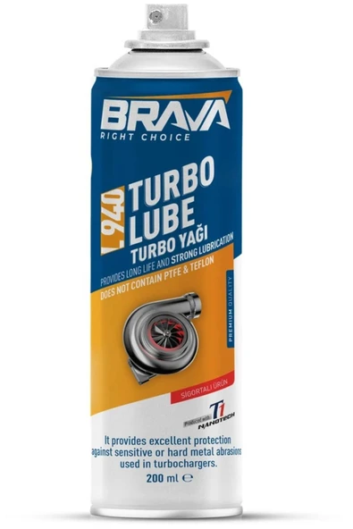 L940 TURBO LUBE MADENİ YAĞ 200 ML ürün görseli 1