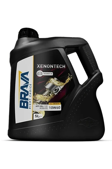 XENONTECH FULL SENTETİK 10W60 5 LT MOTOR YAĞI ürün görseli 1