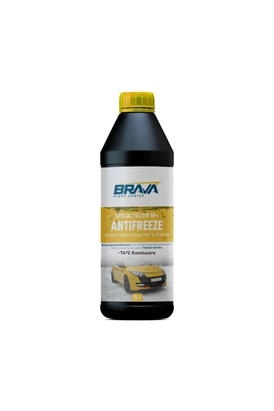 Renault Yellow Antifreeze -74°C 1 KG ürün görseli 1