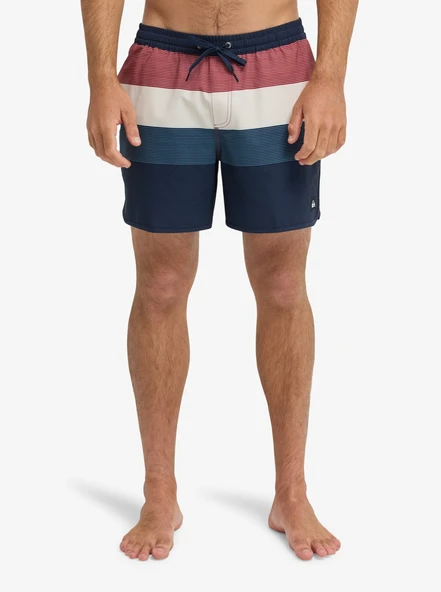 Quiksilver Renk Bloklu Likralı Erkek Deniz Şortu EQYJV04218 ürün görseli 1