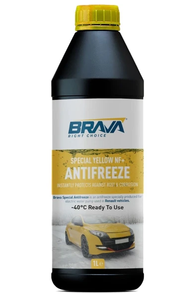 RENAULT 1 LT ANTİFRİZ SARI -40°C ürün görseli 1