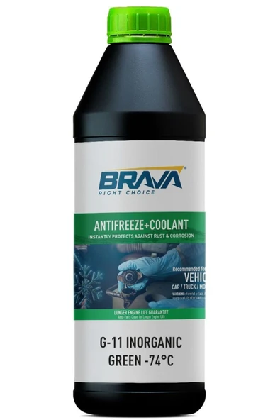 İNORGANİK 1 LT G-11 YEŞİL ANTİFRİZ -74°C ürün görseli 1