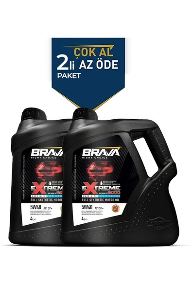 EXTREME 9000 5W40 2X 4 LT MOTOR YAĞI ürün görseli 1