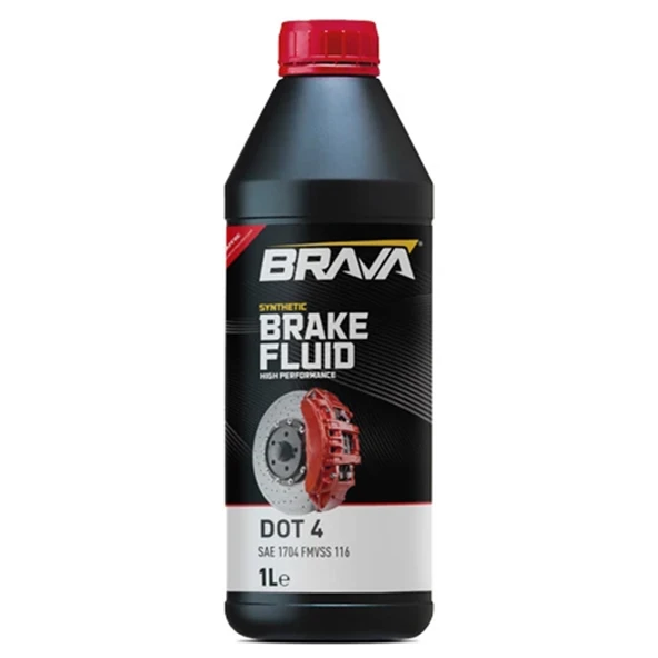 BRAKE FLUiD DOT-4 HiDROLiK FREN SIVISI 4 KG ürün görseli 1