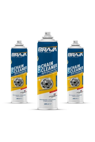 C910 ZiNCiR TEMiZLEYiCi 400 ML x 3 ürün görseli 1
