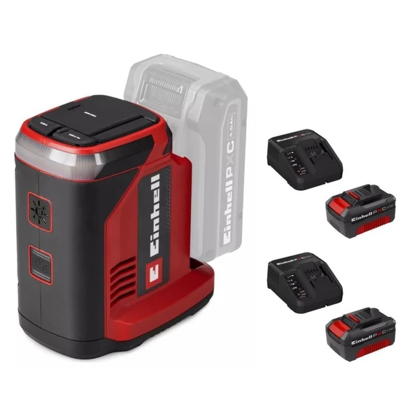 Einhell TC-ES 18/150/1 Li Akülü Enerji İstasyonu 2x4 Amper 1091320 ürün görseli 1