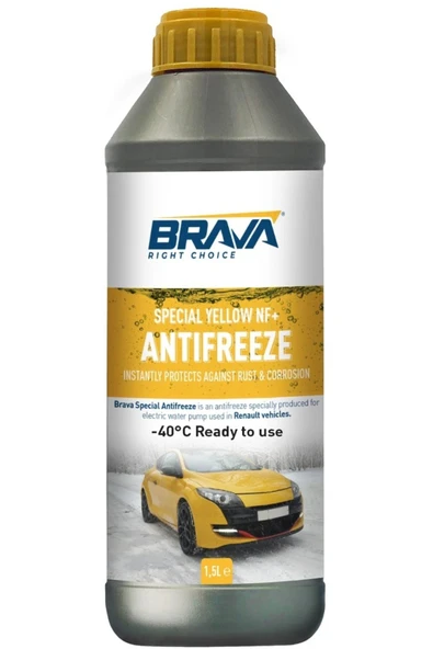 RENAULT 1,5 LT ANTİFRİZ SARI -40°C ürün görseli 1