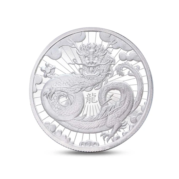 AgaKulche Ejderha Gümüş Sikke Coin ürün görseli 1