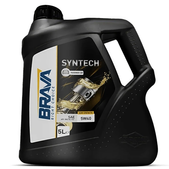 SYNTECH 5W40 5 LT YARI SENTETİK MOTOR YAĞI ürün görseli 1