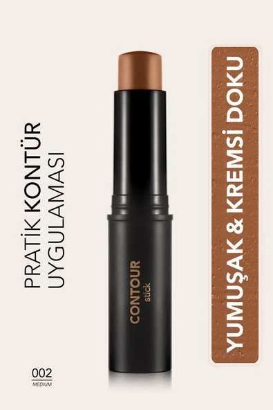 Yumuşak Dokulu Stik Kontür (KOYU TON) - Stick Contour - 003 Medıum Deep - 8690604554874 ürün görseli 1
