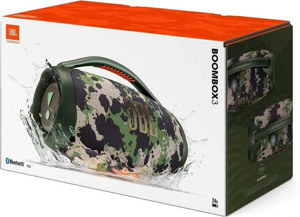 JBL BoomBox 3 Squad Bluetooth Hoparlör (OUTLET) - Resim 3