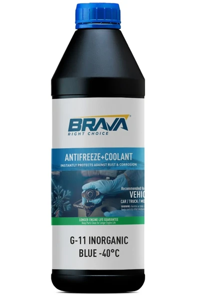 İNORGANİK 1 LT G-11 ANTİFRİZ MAVİ -40°C ürün görseli 1