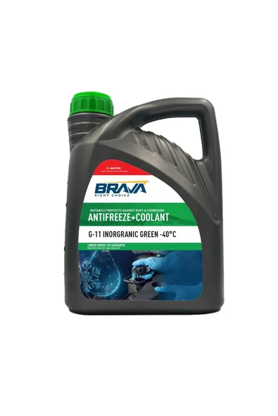 G-11 Inorganic Green Antifreeze -40°C 3 KG ürün görseli 1