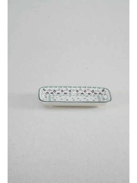 Acar Luise Çiçek Desenli Porselen Tabak 6'lı 17 cm ürün görseli 1