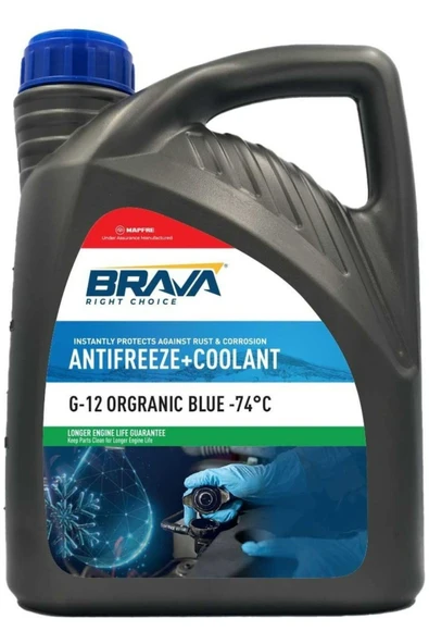 ORGANİK 3 LT G-12 ANTİFRİZ MAVİ -74°C ürün görseli 1