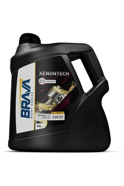 XENONTECH TAM SENTETİK 5W20 4 LT MOTOR YAĞI ürün görseli 1
