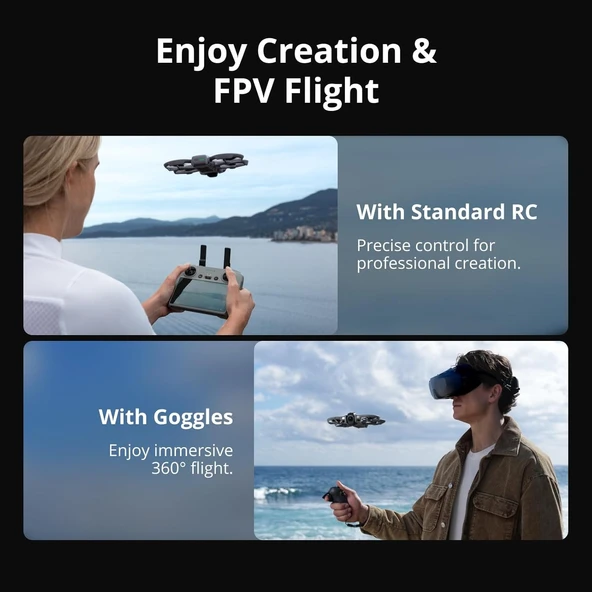 DJI Avata 360 Motion Fly More Combo (DJI Goggles N3) - Resim 4
