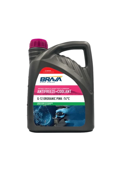 G-12 Organik Antifriz Pembe -74°C - Resim 3