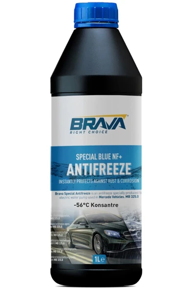 MERCEDES SPECİAL 1 LT NF+ ANTİFRİZ MAVİ -56°C ürün görseli 1