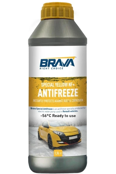 RENAULT 1,5 LT ANTİFRİZ SARI -56°C ürün görseli 1