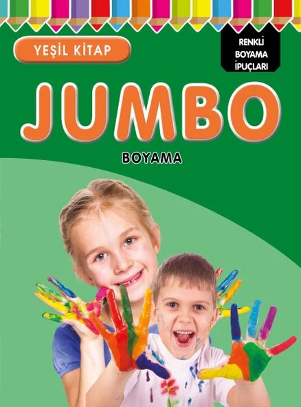 Jumbo Boyama Yeşil Kitap ürün görseli 1